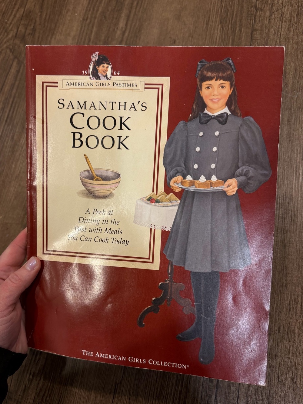 1995 VTG Pleasant Company Samantha's Cook Book, First Edition, w/ Illustrations